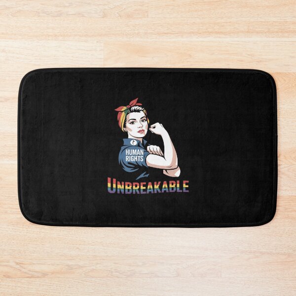 Item preview, Rainbow Gay Unbreakable Human Rights LGBTQ Pride Flag Women  designed and sold by AquaKiev.