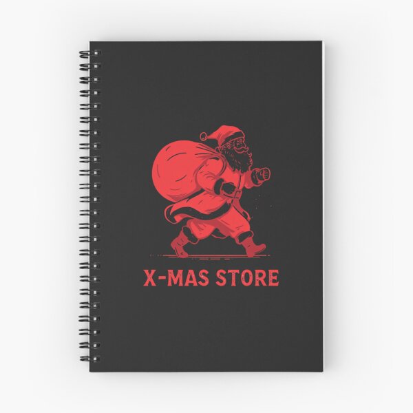Item preview, X-MAS Store – Festive Christmas Shopping Graphic | Holiday Gift Design designed and sold by Wonder Pixel Studio.