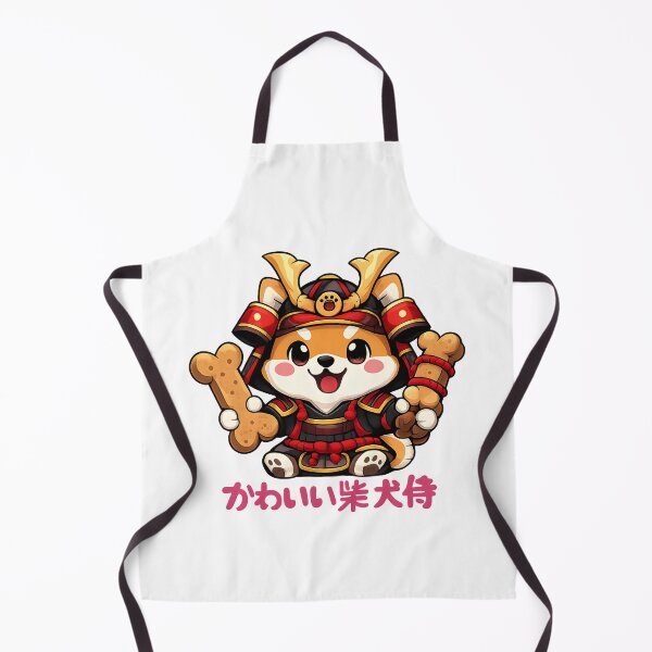 Item preview, Kawaii Shiba Inu Samurai Cute Anime Dog Japanese Art designed and sold by OsasChild.