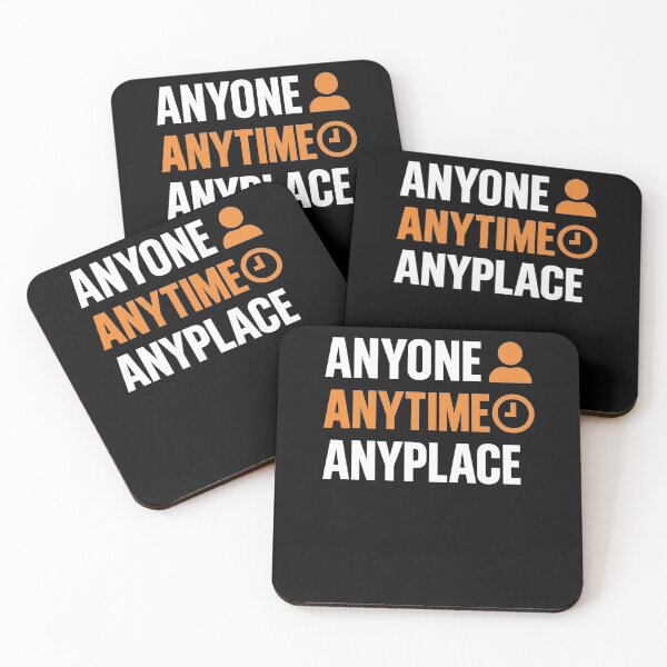 Item preview, Anyone Anytime Funny Gym Workout Athlete Sports Training designed and sold by Logiamerch.