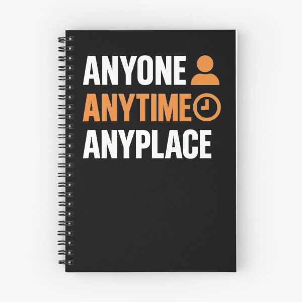 Item preview, Anyone Anytime Funny Gym Workout Athlete Sports Training designed and sold by Logiamerch.