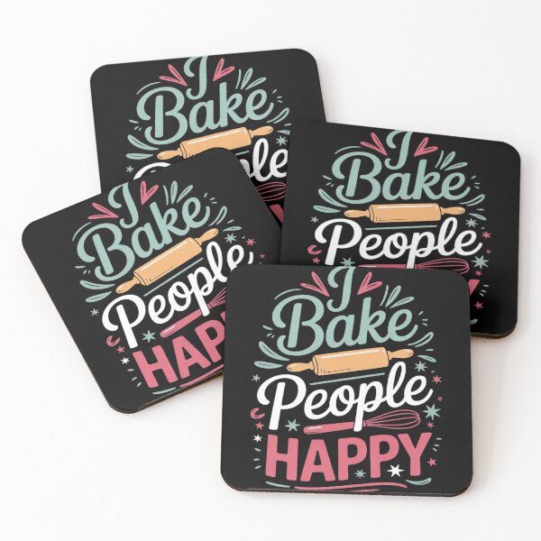 Item preview, Funny Baking Pastry Chef Baker I Bake People Happy  designed and sold by MyzoToyota.