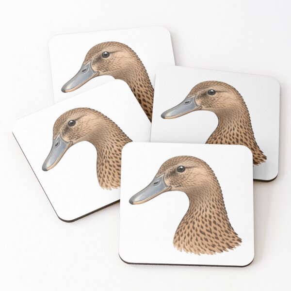 Item preview, Daisy & Mini – Twin Runner Ducks Illustration designed and sold by chaosfedern2025.