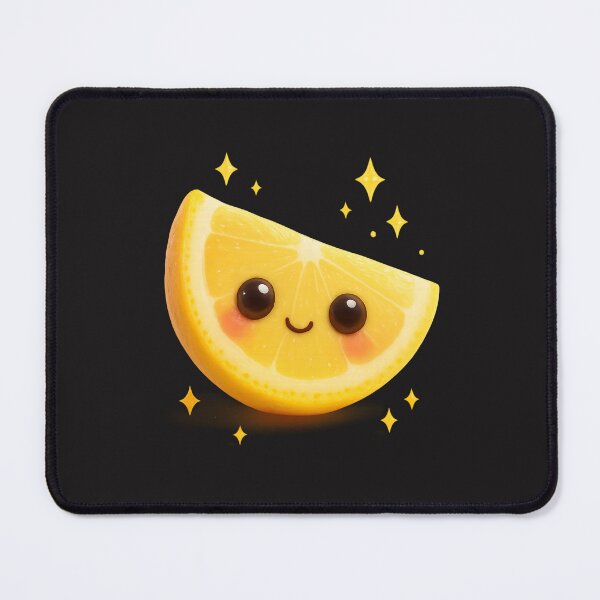 Item preview, Cute Lemon Wedge | Kawaii Citrus Fruit Art designed and sold by Moons Studio.