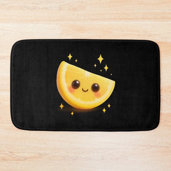 Item preview, Cute Lemon Wedge | Kawaii Citrus Fruit Art designed and sold by Moons Studio.