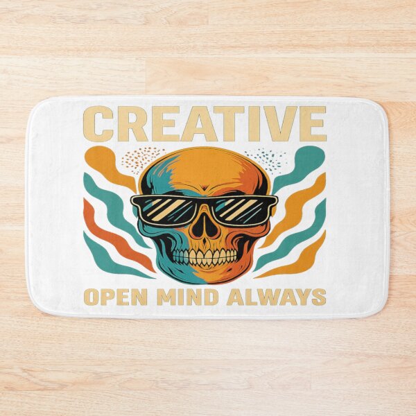 Item preview, Creative Skull Open-Minded Modern designed and sold by LaraVisionsArts.