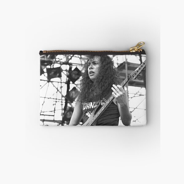 Item preview, Kirk Hammett - BW Photograph designed and sold by ConcertImages.