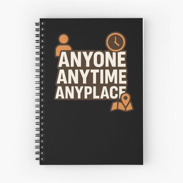 Item preview, Anyone Anytime Funny Gym Workout Athlete Sports Training designed and sold by Logiamerch.