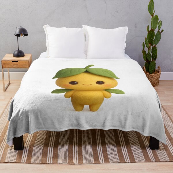 Item preview, Cute Yuzu Citrus Fruit | Kawaii Cottagecore Art designed and sold by Moons Studio.