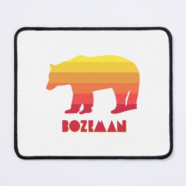 Artikelvorschau, Bozeman Montana Regenbogenbär entworfen und verkauft von Esskay Designs.