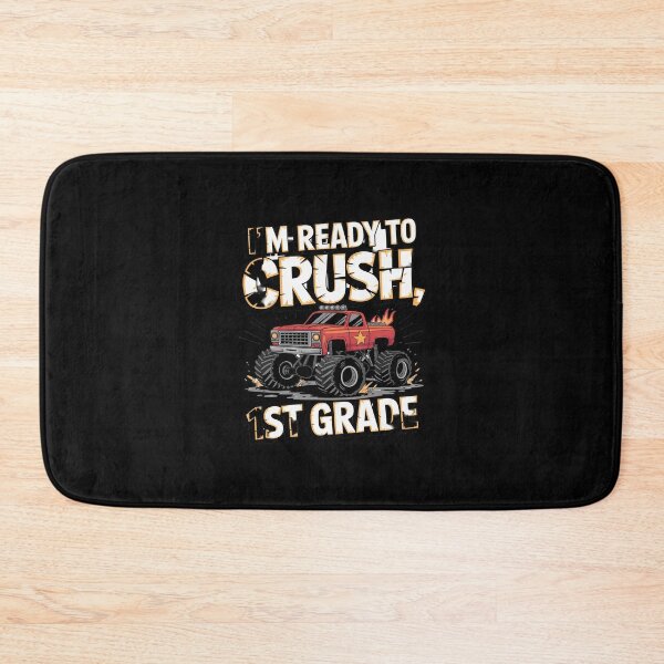 Item preview, Ready to Crush 1st Grade Back to School Boys  designed and sold by SyntaxClaw.