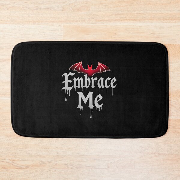 Item preview, Embrace Me Vampire Meme – Masquerade Gaming Fan Funny Quote (Red & White) designed and sold by SlightlyUnreal.