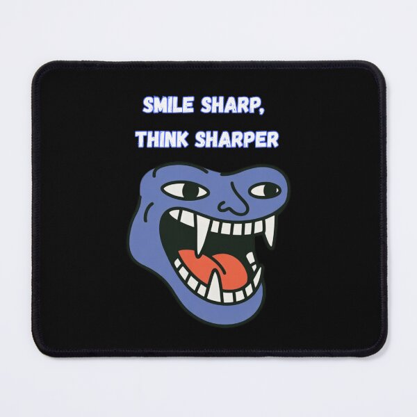 Item preview, Smile Sharp, Think Sharper. designed and sold by mirciashop.