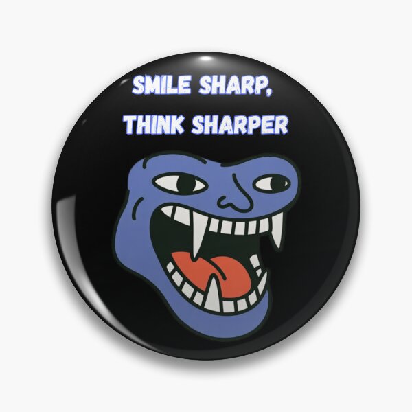 Item preview, Smile Sharp, Think Sharper. designed and sold by mirciashop.