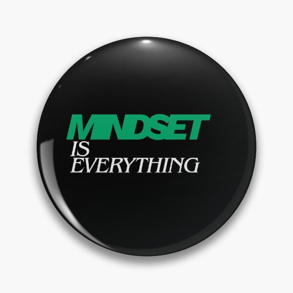 Item preview, Mindset is Everything, Inspirational, Motivational designed and sold by Magic Love Art Print.