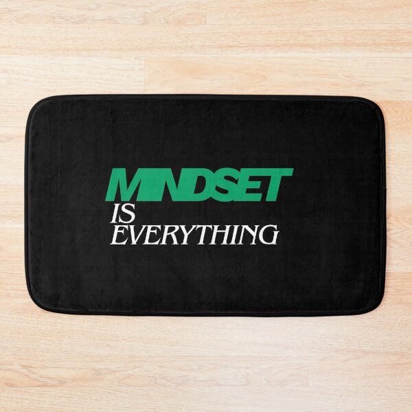 Item preview, Mindset is Everything, Inspirational, Motivational designed and sold by Magic Love Art Print.