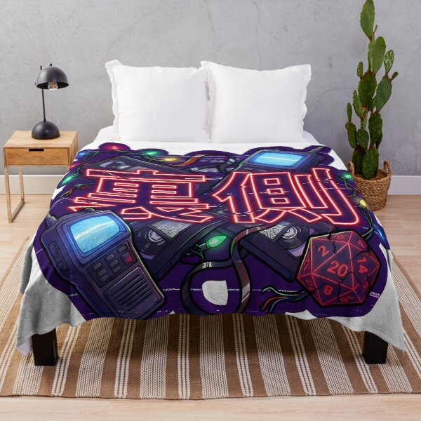 Item preview, The Upside Down Kanji (裏側) - Stranger Things Lights & Retro Tech Glitch Sticker designed and sold by Doorshan.