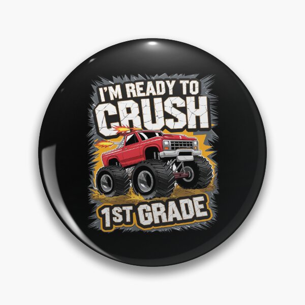 Item preview, Ready to Crush 1st Grade Back to School Boys  designed and sold by AquaKiev.