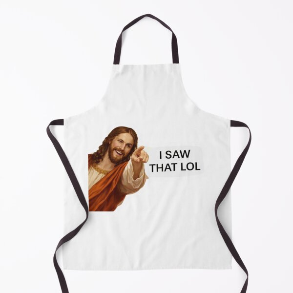 Item preview, jesus i saw that lol meme designed and sold by PatternFly.