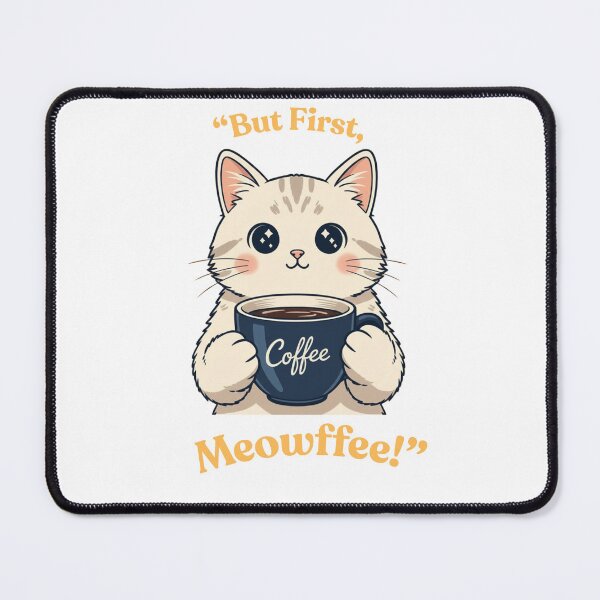 Item preview, But First, Meowffee designed and sold by Bluerange27.