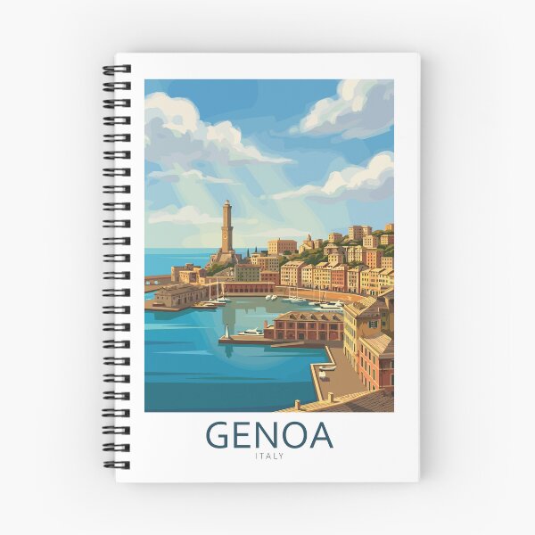 Item preview, Genoa Italy - Travel Art designed and sold by Marciolini.