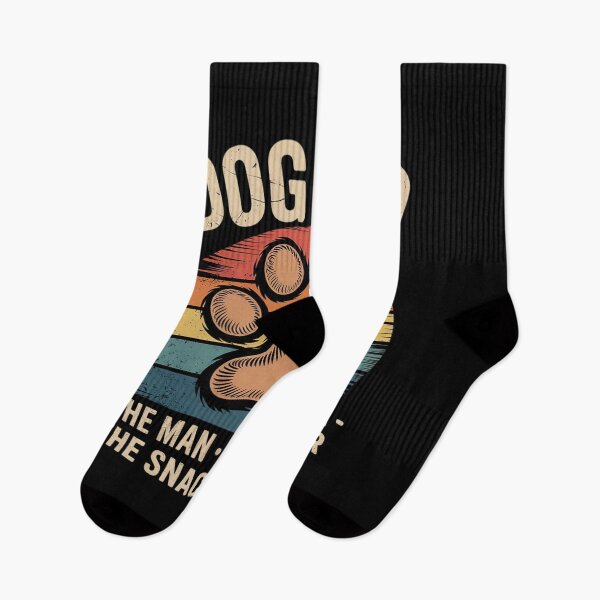 Item preview, Dog Dad Paw The Man The Myth The Snack Dealer  designed and sold by MarryIsMonth.