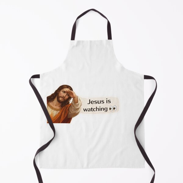 Item preview, jesus is watching meme designed and sold by PatternFly.