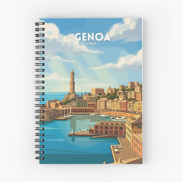Item preview, Genoa Italy - Travel art designed and sold by Marciolini.