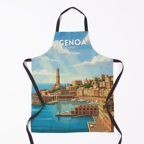 Item preview, Genoa Italy - Travel art designed and sold by Marciolini.