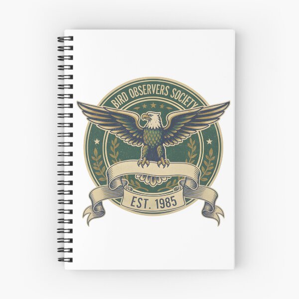 Item preview, Vintage Bird Observers Society T-Shirt | Retro Badge Logo Tee | Ornithology Club Design | Est. 1985 Heritage Graphic designed and sold by NatureNookTees.