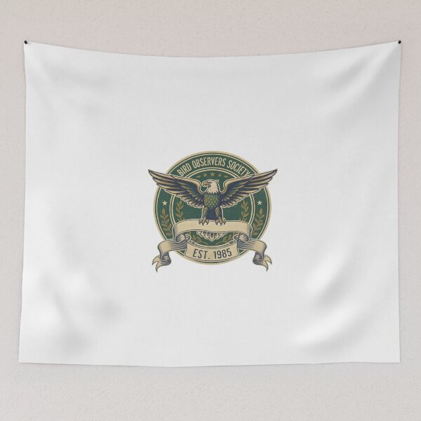 Item preview, Vintage Bird Observers Society T-Shirt | Retro Badge Logo Tee | Ornithology Club Design | Est. 1985 Heritage Graphic designed and sold by NatureNookTees.