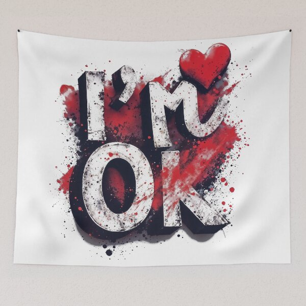 Item preview, Graffiti Style I'm OK Art designed and sold by DavidePoggio.