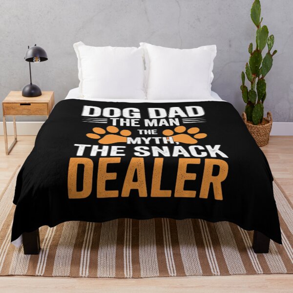 Item preview, Dog Dad The Man The Myth The Snack Dealer 2  designed and sold by FadeOfThrone.