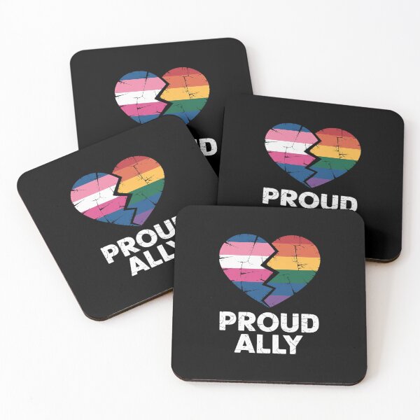 Item preview, Proud Ally Lesbian Gay Bisexual Trans Pan Queer LGBTQ  designed and sold by AquaKiev.