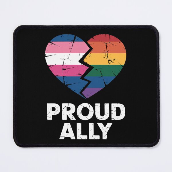 Item preview, Proud Ally Lesbian Gay Bisexual Trans Pan Queer LGBTQ designed and sold by AquaKiev.