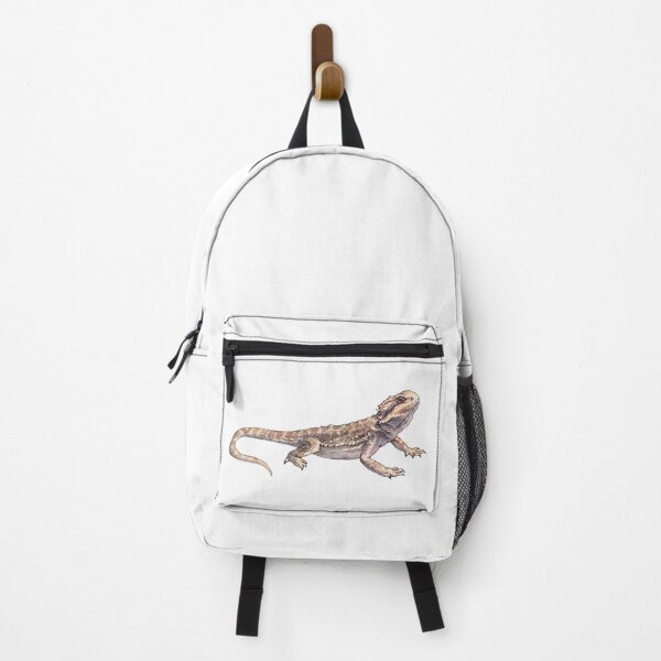 Item preview, Pogona - Bearded dragon - Watercolor  Illustration designed and sold by AquarellChill.