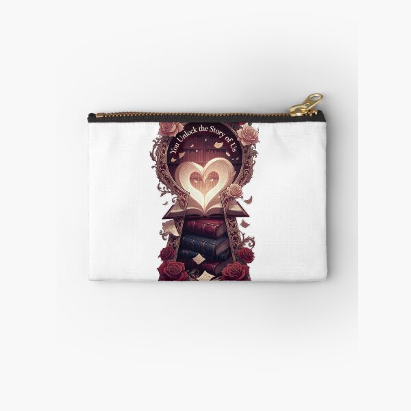 Item preview, You Unlock the Story of Us Library Keyhole Gifts T-Shirt | Book Lover Romance Emblem Tee | Intricate Affection Collection designed and sold by YMLux.