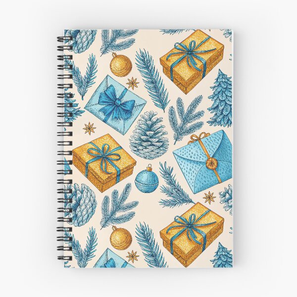 Item preview, Copy of a classic Christmas card template with gifts and letters designed and sold by AestheticsTime.