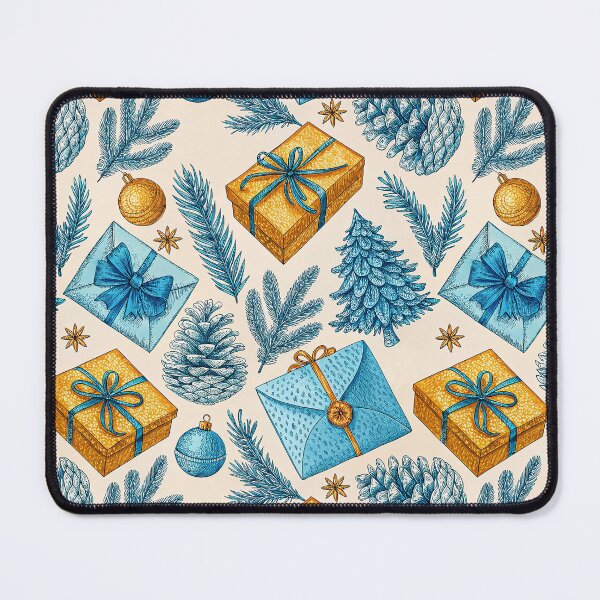 Item preview, Copy of a classic Christmas card template with gifts and letters designed and sold by AestheticsTime.