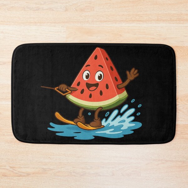 Item preview, Winnie Watermelon Water Skiing designed and sold by Moons Studio.