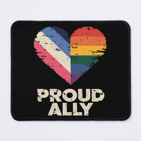 Item preview, Proud Ally Lesbian Gay Bisexual Trans Pan Queer LGBTQ designed and sold by AquaKiev.