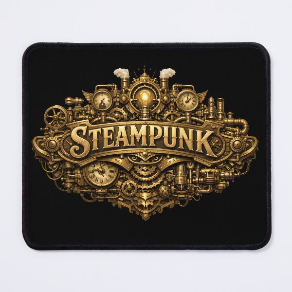 Item preview, Steampunk Emblem – Mechanical gears, clocks & steam aesthetics designed and sold by TimelessCW.