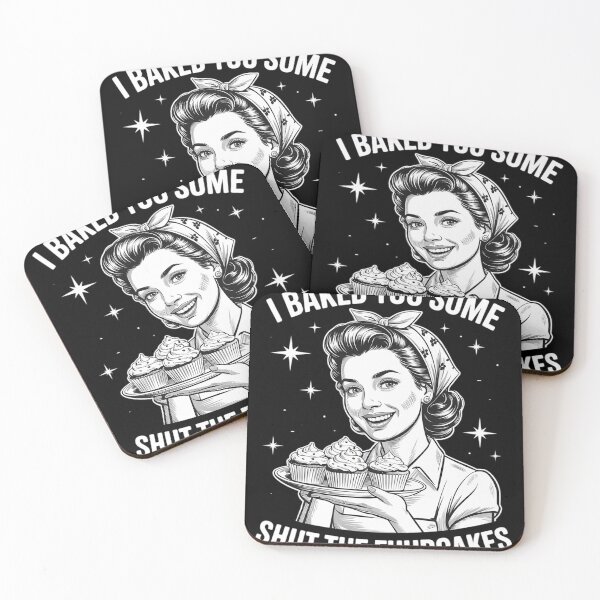 Item preview, Funny Housewife I Baked You Some Shut The Fucupcakes  designed and sold by MyzoToyota.