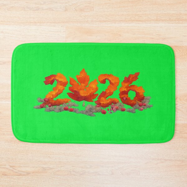 Item preview, 2026 Winter Maple Leaf – Canadian New Year Minimalist Floral Art designed and sold by mocci10.
