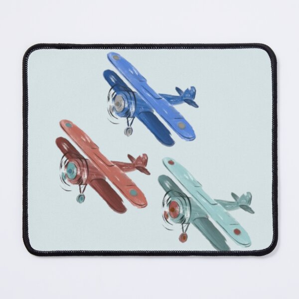 Item preview, biplanes in formation classic vintage aviation air show designed and sold by PilotandPlane.
