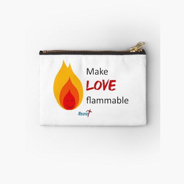 Item preview, Make love flammable designed and sold by REZISTbyDeeJae.