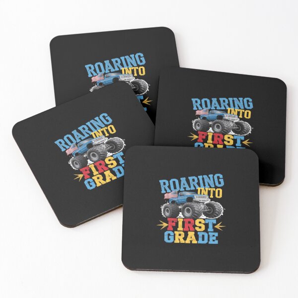 Item preview, Roaring First Grade Back To School Boys  designed and sold by SyntaxClaw.