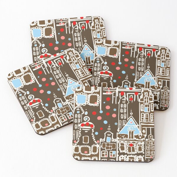 Item preview, Gingerbread Town  designed and sold by Indra's Net.