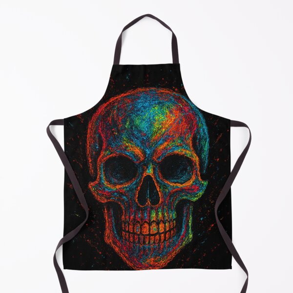 Item preview, Neon Skull – Graffiti Glow Street Art designed and sold by kastabembe.