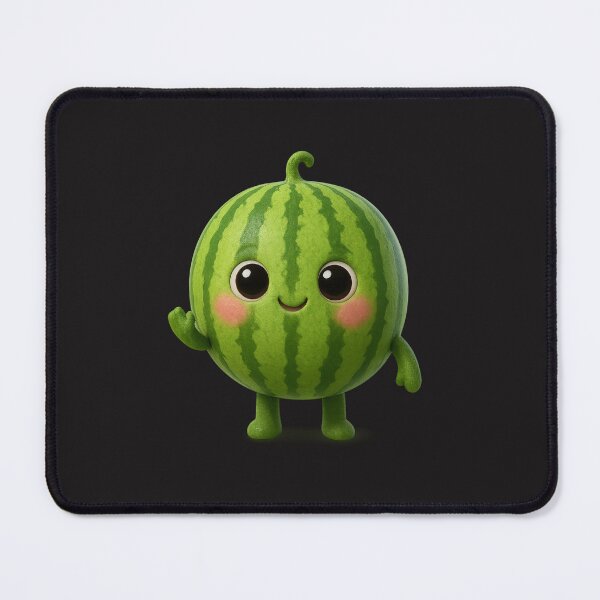 Item preview, Cute Watermelon Character | Kawaii Fruit Art designed and sold by Moons Studio.